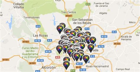 mapa cruising madrid|Mapa Cruising